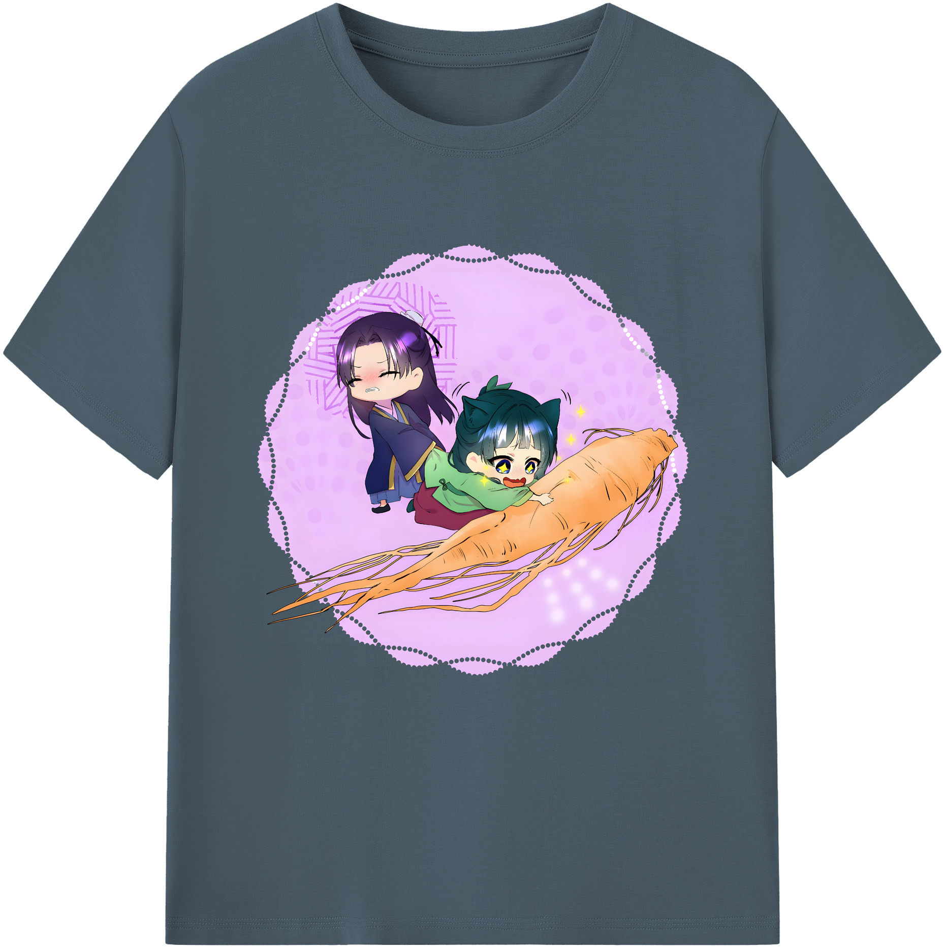 （画像用） 薬屋のひとりごと The Apothecary Diaries 綿100％半袖Tシャツ（フロントプリント）